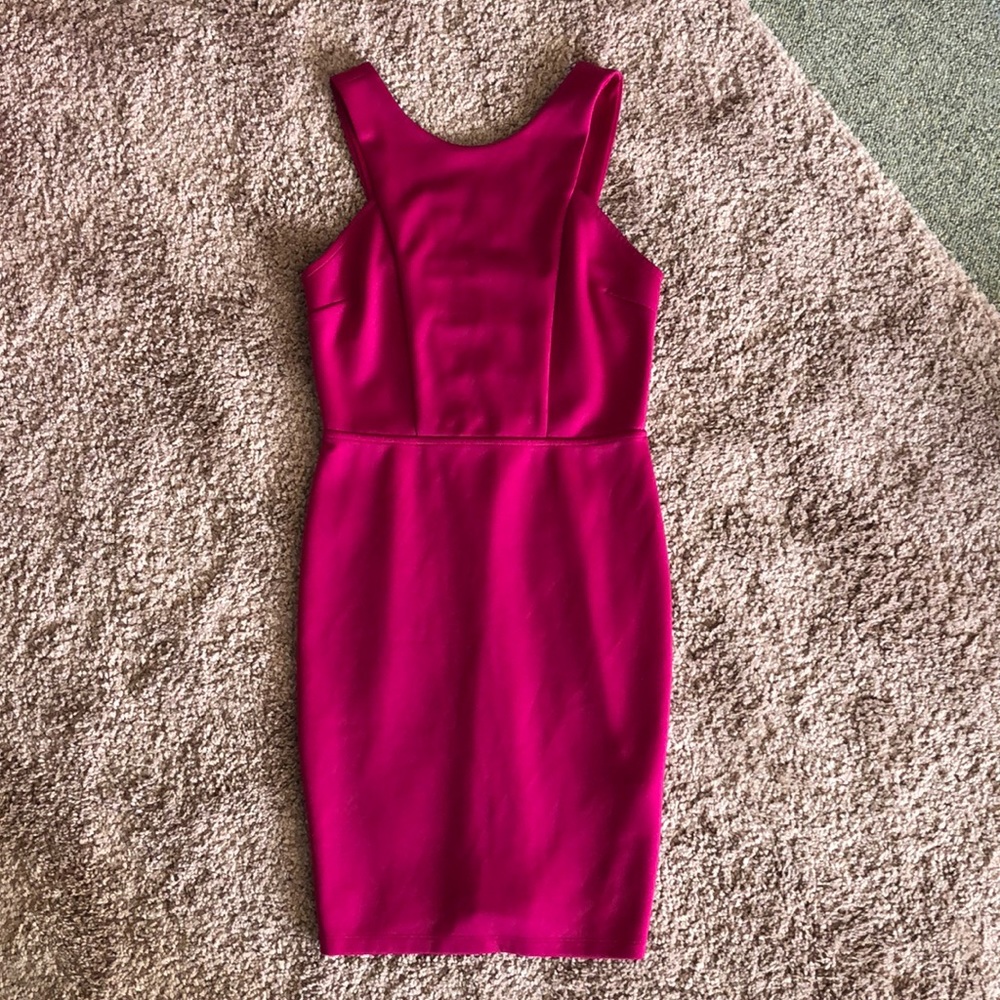 Magenta Cocktail Dress